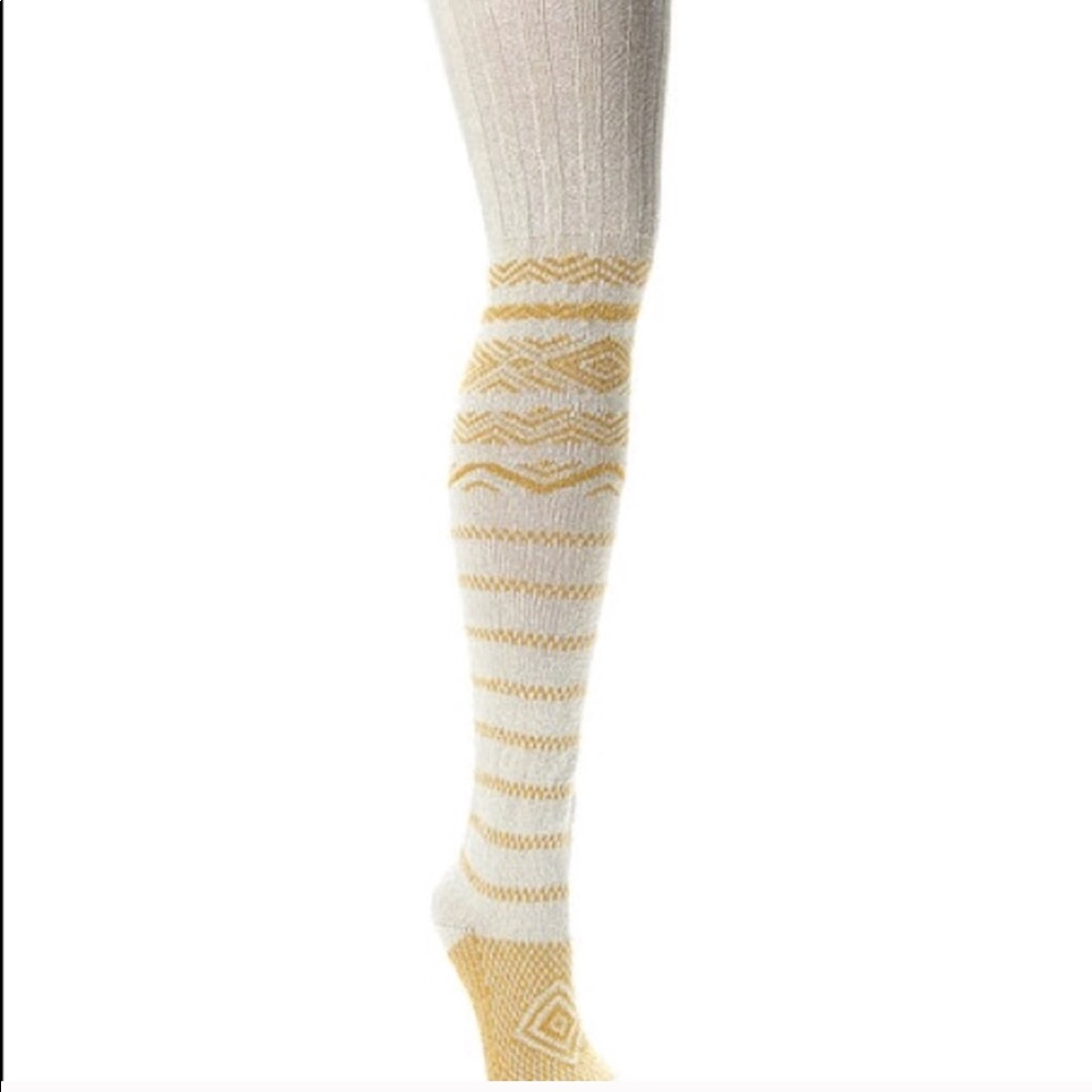 Alpaca thigh high socks